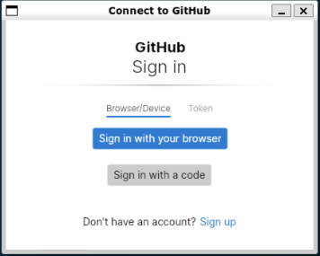 Git credential manager prompt for login